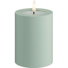 Sage Green - LED Blockljus Utomhus 7,5x10 cm