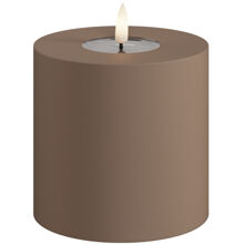 Mokka - LED Blockljus Utomhus 10x10 cm