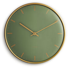 City Hall Väggur Grön 29 cm