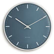 City Hall Väggur Blå 29 cm