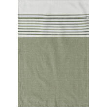 KL Kökshandduk Randig Återvunnen Grön