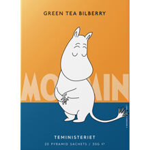 Moomin Green Tea Bilberry Pyramidpåse 20 påse(ar)