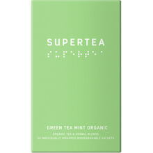 SUPERTEA Green Tea Mint Organic 20 påse(ar)