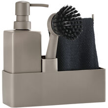 1 set - Taupe - Diskset 4-delar