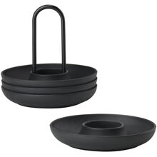 Singles Äggkopp med hållare 4-pack