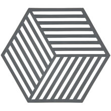 Cool Grey - Grytunderlägg Hexagon 16 cm