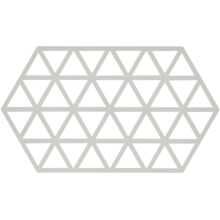 Warm Grey - Grytunderlägg Triangles 24 cm