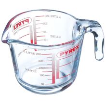 Måttkanna i glas Iconics 0,25 liter Klar