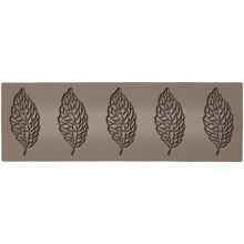 Tuile form Blad Silikon Latte