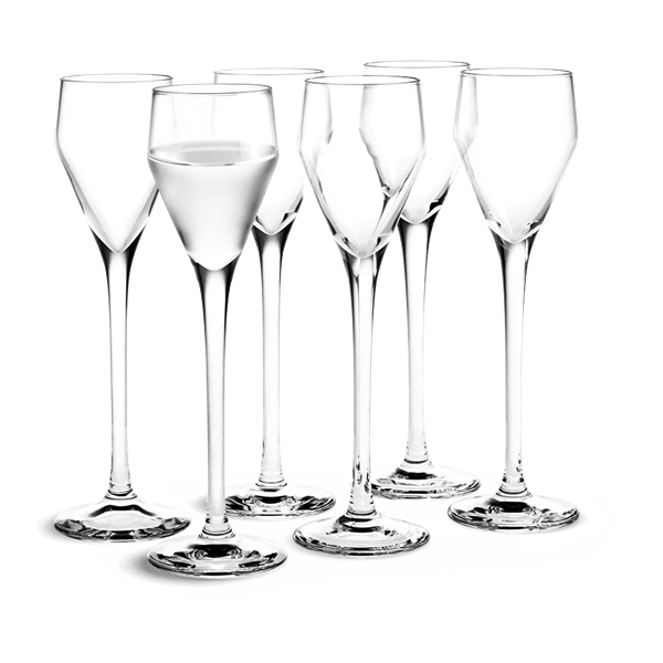 Holmegaard Perfection Snapsglas 5 cl 6-pack (Bild 1 av 3)