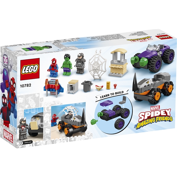 10782 LEGO Spidey Hulk mot Rhino: Truckstrid (Bild 2 av 6)