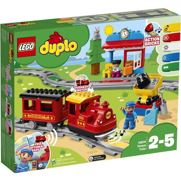 10874 LEGO DUPLO Ångtåg (Bild 1 av 4)