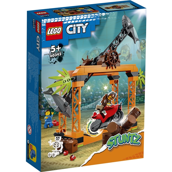 60342 LEGO City Stuntz Stuntutmaning med Hajattack (Bild 1 av 6)