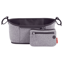 Skip Hop Stroller Organizer Heather Grey