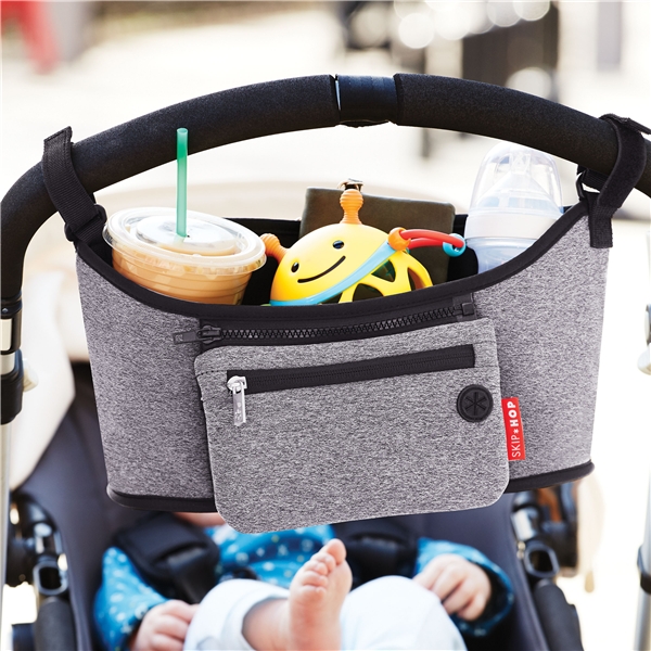 Skip Hop Stroller Organizer Heather Grey (Bild 4 av 6)