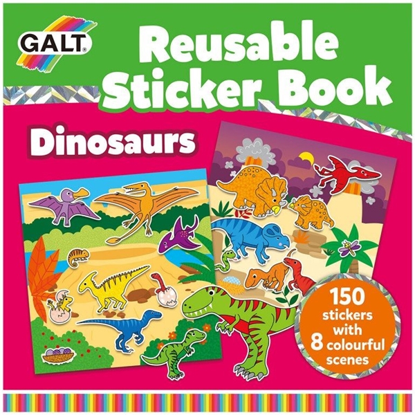 Galt Stickerbok Dinosaurier (Bild 1 av 3)