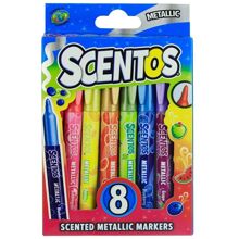 Scentos Metallic Markers 8 st