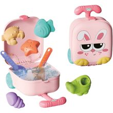 Toyrock Summer Beach Set Luggage Bunny 8 delar