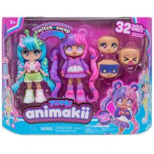 Animakii Doll Set Panda/Alien Kitty