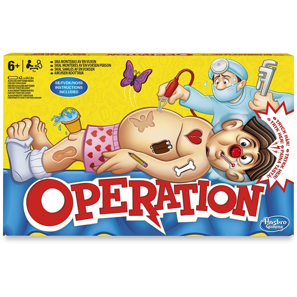 Hasbro Operation Classic (Bild 1 av 3)
