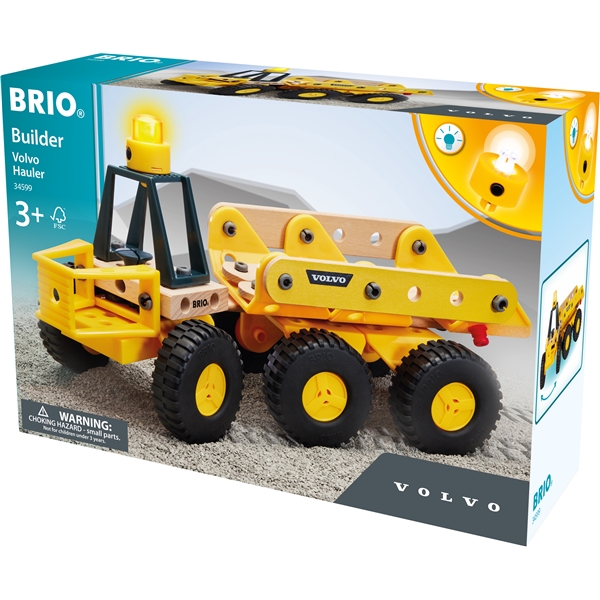 BRIO 34599 Builder Volvo Hauler (Bild 7 av 9)