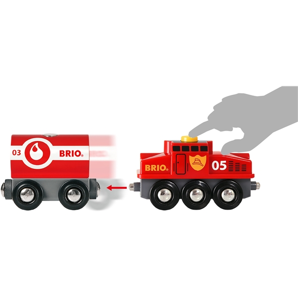BRIO 36025 Rescue Team Train Set (Bild 3 av 9)