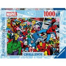 Pussel 1000 Bitar Challenge Marvel