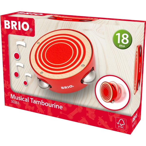 BRIO 30263 Musical Tambourine (Bild 2 av 5)