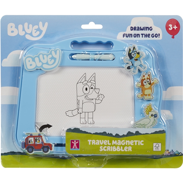 Bluey Travel Magnetic Scribbler (Bild 1 av 3)