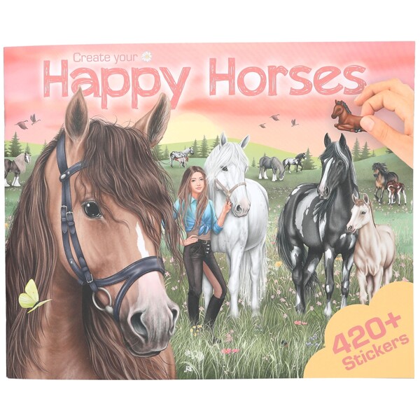 Create Your Happy Horses Pysselbok (Bild 1 av 4)