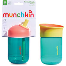 Teal - Munchkin 2-p 360 Sippy + Perfect Angle