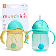 Munchkin 2-p Tip & Sip Straw Trainer Cup
