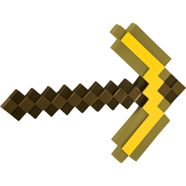 Disguise Minecraft Gold Pickaxe (Bild 2 av 2)