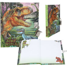 Dino World Dagbok m. hänglås