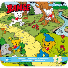 Knoppussel 4 Bitar Bamse i skogen