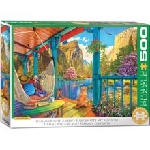 Pussel 500 Bitar Hammock with a View