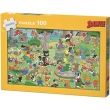 Pussel Bamse 100 Bitar