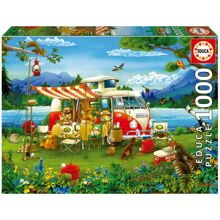 Educa Pussel 1000 Bitar Camping Holiday