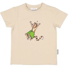 T-shirt Pettson och Findus Beige 122-128 cl