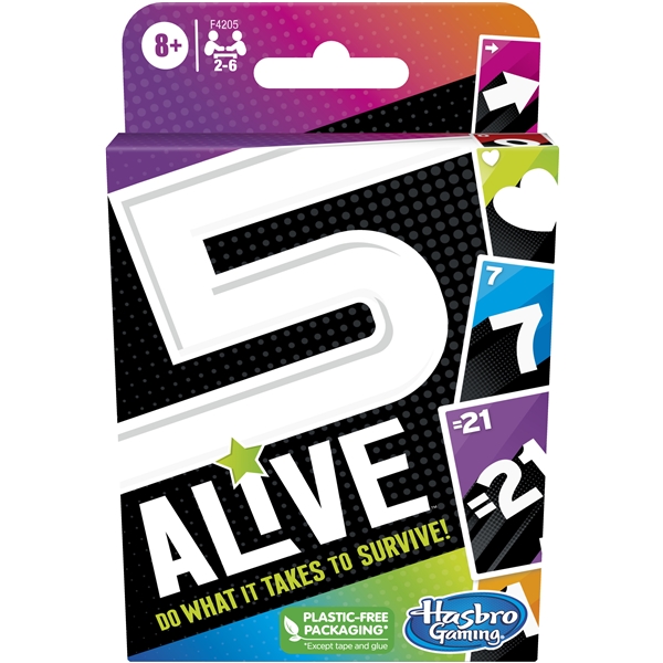 Hasbro Kortspel 5 Alive (SE/FI) (Bild 1 av 4)