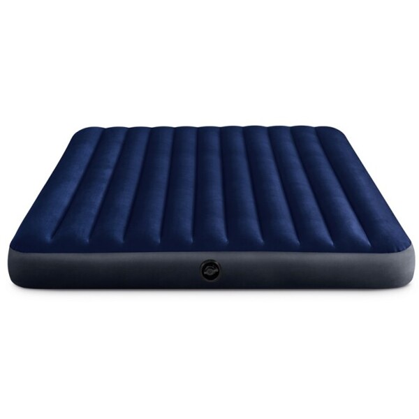 Intex Klassisk Downy Luftmadrass 183x203x25 cm (Bild 2 av 4)