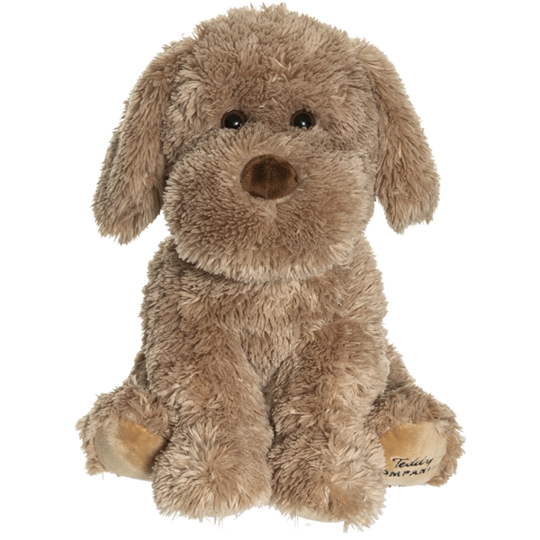 Teddykompaniet Hund Selma Brun 35 cm (Bild 1 av 4)