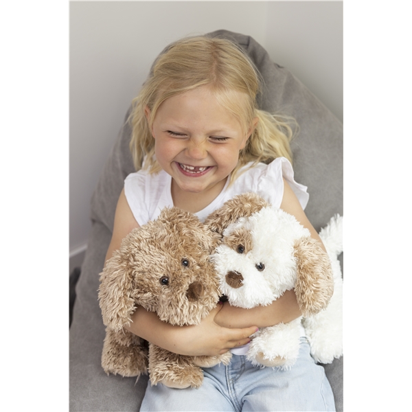 Teddykompaniet Hund Selma Brun 35 cm (Bild 2 av 4)