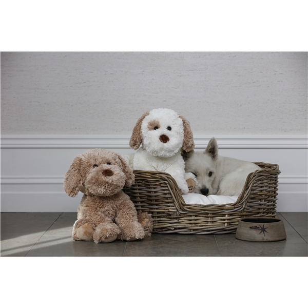 Teddykompaniet Hund Selma Brun 35 cm (Bild 3 av 4)