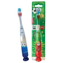 Blå fotboll - Blinkande Tandborste