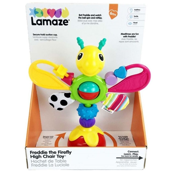Lamaze Freddie The Firefly Highchair Toy (Bild 4 av 4)