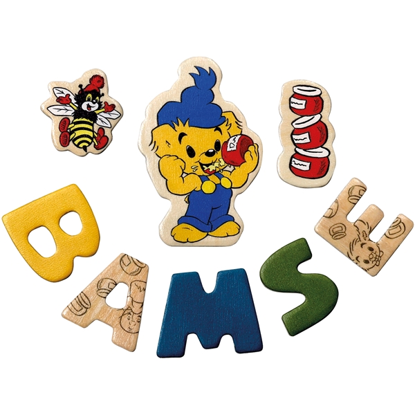 Bamse Magnetbokstäver & Figurer (Bild 2 av 3)