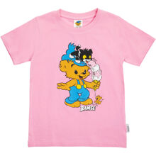 Bamse T-Shirt Glasstrut Rosa 110