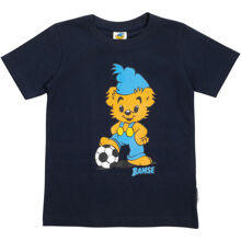 Bamse T-Shirt Fotbollspelare Mblå 116 cl