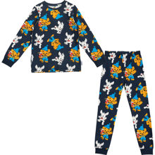 Bamse Pyjamas Duo Mblå 98-104 cl